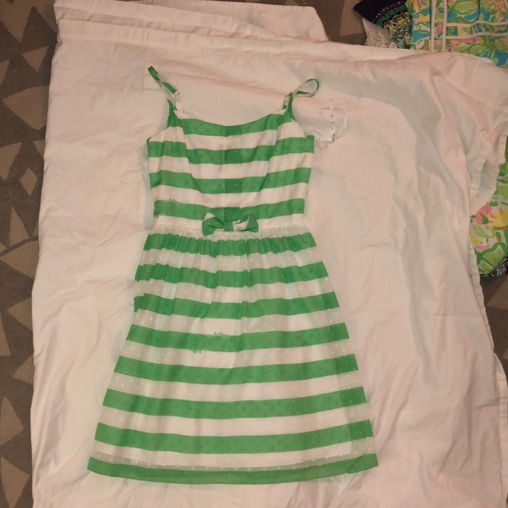 green striped Lilly Pulitzer Dress